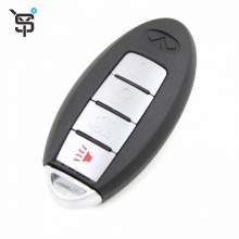 Factory price smart remote key shell for Infiniti 4 button replacement key shell YS200411